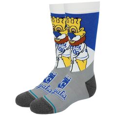 Тканые носки с изображением талисмана Youth Stance Kansas City Royals Unbranded