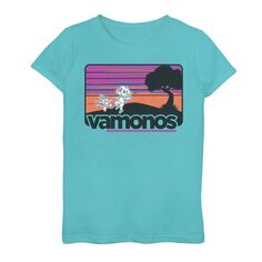 Футболка с плакатом Vamonos для девочек 7–16 лет «Дора-исследовательница» Licensed Character