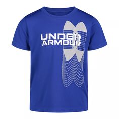 Футболка Under Armour с разделенным логотипом для мальчиков 4–7 лет Under Armour