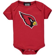 Боди с логотипом Newborn Cardinal Arizona Cardinals Team Outerstuff