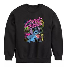 Флисовая рубашка в стиле ретро Stitch Crew для мальчиков 8–20 лет Disney&apos;s Lilo &amp; Stitch Disney