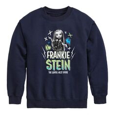 Флисовый свитшот Frankie Stein для мальчиков 8–20 лет Monster High Licensed Character, синий