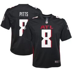 Молодежная игровая майка Nike Kyle Pitts Red Atlanta Falcons Nike