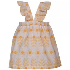 Платье для девочек 4–6 лет Bonnie Jean с вышивкой и развевающимися рукавами Bonnie Jean