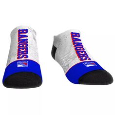 Молодежные носки Rock Em Низкие носки с талисманом New York Rangers Walkout Unbranded