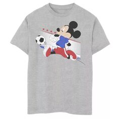 Французская футбольная футболка Disney&apos;s Mickey Mouse для мальчиков 8–20 лет Licensed Character