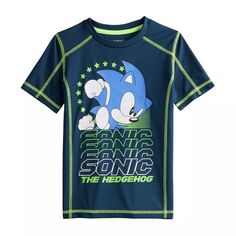 Футболка Jumping Beans Sonic The Hedgehog для мальчиков 4–12 лет Active Jumping Beans