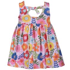 Комплект из платья и шляпы с цветочным принтом Bonnie Jean для маленьких девочек и малышей Bonnie Jean