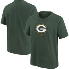 Молодежная футболка с логотипом Nike Green Bay Packers Nike