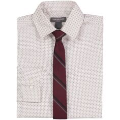Комплект из рубашки и галстука Van Heusen для мальчиков Van Heusen, синий
