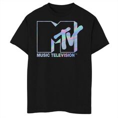 Футболка с голографическим логотипом MTV для мальчиков 8–20 лет Licensed Character
