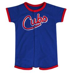 Комбинезон Royal Chicago Cubs в полоску для новорожденных и младенцев Power Hitter Outerstuff