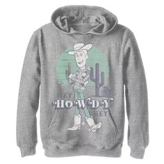 Пуловер с капюшоном и рисунком «История игрушек» для мальчиков 8–20 лет Disney/Pixar «Hey Howdy Hey Woody» Disney / Pixar