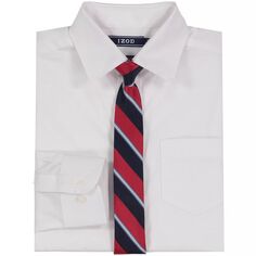 Комплект рубашки и галстука на пуговицах IZOD для мальчиков 4–20 лет IZOD