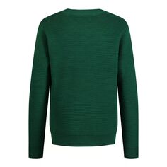 Однотонный свитер с круглым вырезом IZOD для мальчиков 8–20 лет IZOD, темно-зеленый