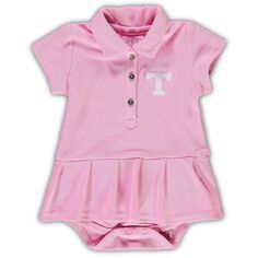 Розовый комбинезон-поло с короткими рукавами для младенцев Tennessee Volunteers Caroline Unbranded