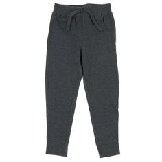 Детские брюки на шнурке Leveret, нейтральный однотонный цвет Leveret, темно-серый