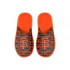 Молодежные тапочки-шлепанцы с надписью FOCO San Francisco Giants Unbranded