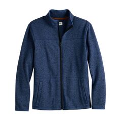 Флисовая куртка Sonoma Goods For Life с молнией во всю длину для мальчиков 8–20 лет Sonoma Goods For Life, синий
