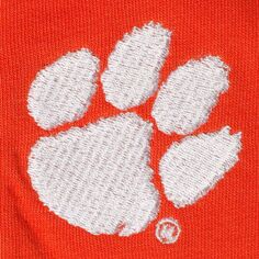 Оранжевое боди-поло Infant Clemson Tigers Unbranded