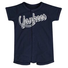 Темно-синий комбинезон для младенцев New York Yankees Power Hitter Outerstuff