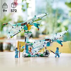 LEGO Avatar Jake &amp; Neytiri’s First Banshee Flight 75572 Набор игрушек (572 шт.) LEGO