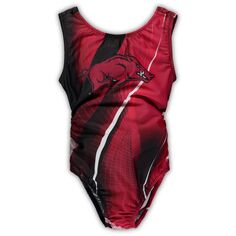 Купальник для девочек молодежный Cardinal Arkansas Razorbacks Unbranded