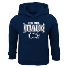 Темно-синий пуловер с капюшоном для малышей Penn State Nittany Lions Draft Pick Outerstuff