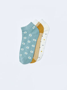 Женские носки с рисунком, 3 шт. в упаковке LCW Dream