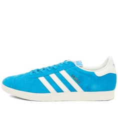 Женские кроссовки Adidas Gazelle, голубой/белый