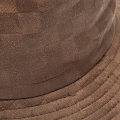 Шляпа-ведро японского добби в тональную клетку Lite Year