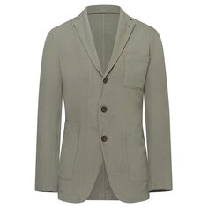 Блейзер Hackett GMD Cotton Linen, зеленый