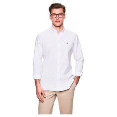Рубашка с длинным рукавом Hackett Continuity Wash/Oxford, белый