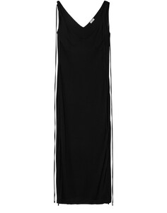 Платье из перекрученного джерси Bite Studios, черный