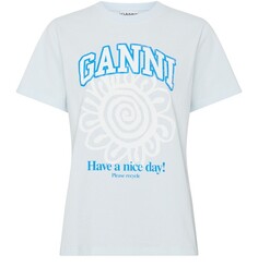 Базовая непринужденная футболка Ganni