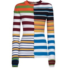 Пуловер с длинными рукавами и круглым вырезом Marni