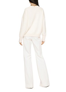 Расклешенные брюки-брюки Dolce &amp; Gabbana, белый
