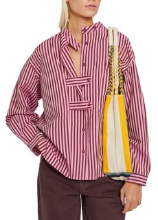 Рубашка «картошка» с длинными рукавами Laurence Bras, розовый