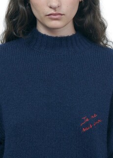 Свитер Вивьен &quot;je ne sais quoi&quot; Maison Labiche, синий