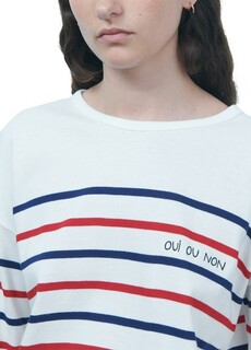 Бретонская рубашка Montpar &quot;oui ou non&quot; Maison Labiche