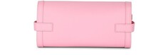 Гладкий кожаный клатч B-Buzz 23 Balmain, розовый