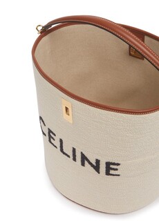 Сумка Bucket 16 из текстиля с жаккардовым узором Celine Celine