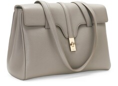 Сумка Medium Soft 16 из мягкой зернистой телячьей кожи Celine