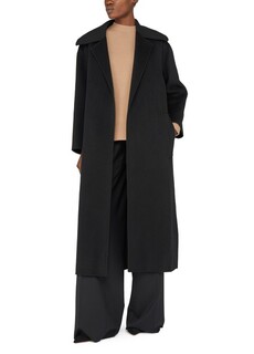Длинное пальто Giulietta S Max Mara, черный