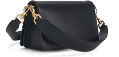 Кожаная сумка через плечо Assisi Stitch Atp Atelier, черный