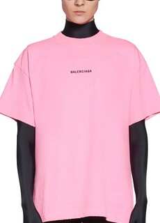 Футболка Balenciaga Back Fit Medium Balenciaga