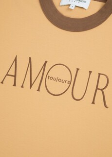 Футболка Motherlant &quot;toujours amour&quot; Maison Labiche