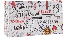 Кроссовки Portofino из телячьей кожи наппа с надписью Dolce &amp; Gabbana