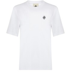 Футболка с логотипом TG The Garment, белый