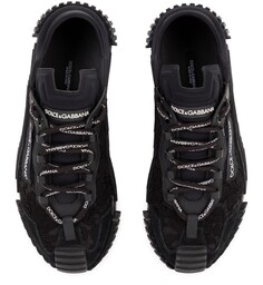 Кроссовки-слипоны NS1 из смешанных материалов Dolce &amp; Gabbana, черный